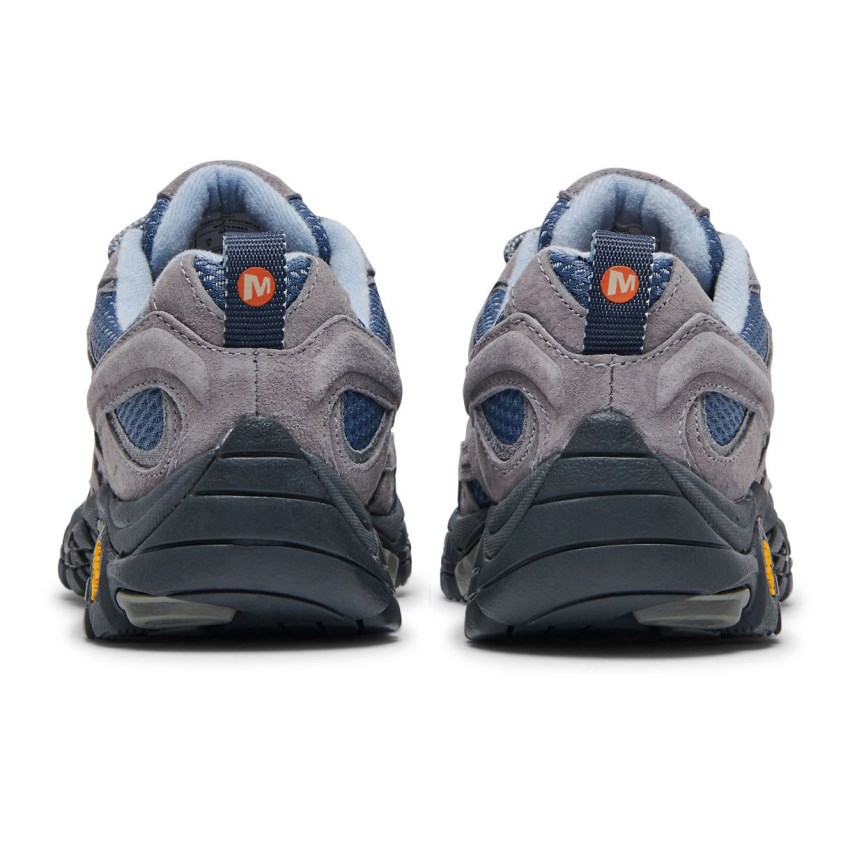 Chaussures Randonnée Merrell Moab 2 Ventilator Grise/Bleu Femme | M.F.RZIO